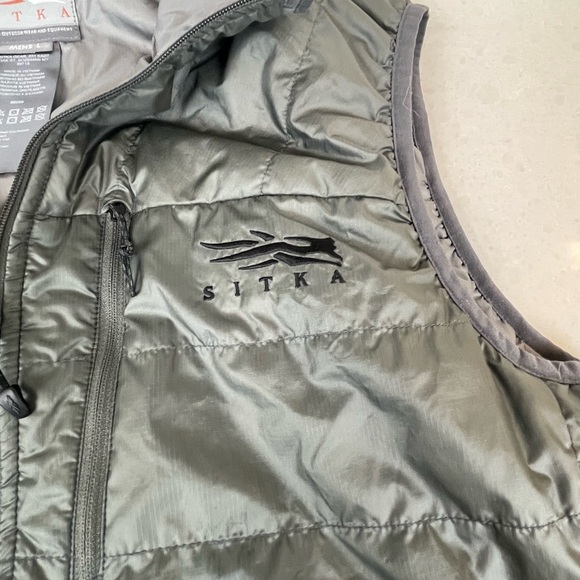 Sitka Aerolite Vest Grey Men’s L - Picture 7 of 10